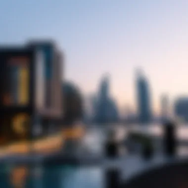 Business Bay skyline featuring One by Omniyat in the backdrop