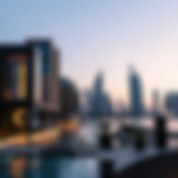 Business Bay skyline featuring One by Omniyat in the backdrop