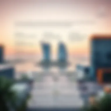 Infographic displaying economic benefits and investment potential of Palm Jebel Ali