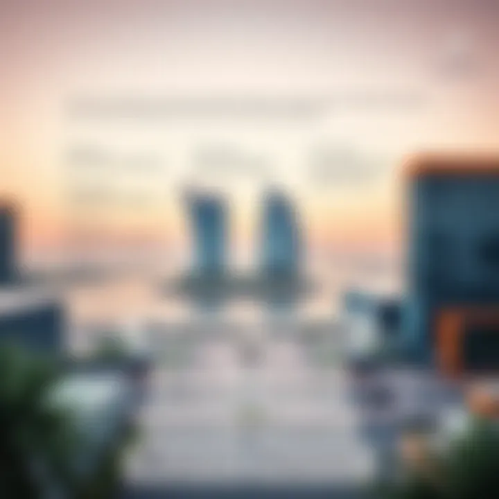 Infographic displaying economic benefits and investment potential of Palm Jebel Ali