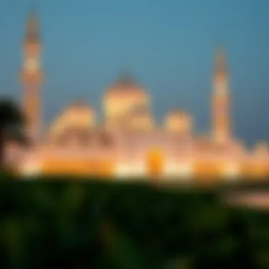 Sheikh Zayed Grand Mosque Illuminated for Ramadan A breathtaking view of the Sheikh Zayed Grand Mosque during Ramadan