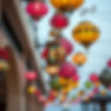 Colorful lanterns often used for decoration during Ramadan