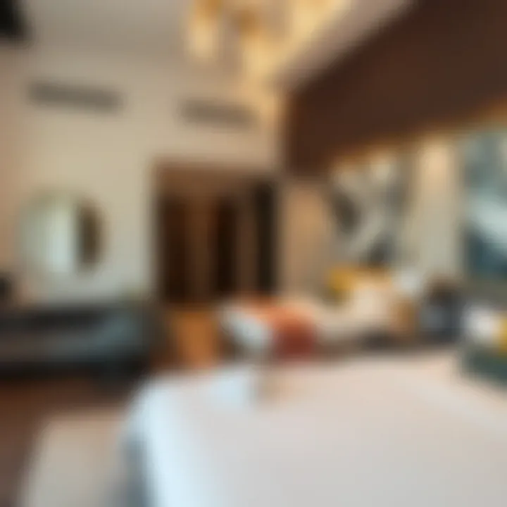 Stylish Room Interiors in Discovery Garden Interior of a modern rental room in Discovery Garden