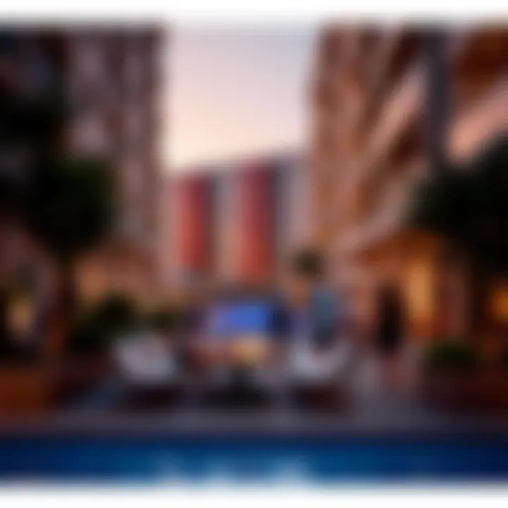 Vibrant community lifestyle at Rotana Beach Residence