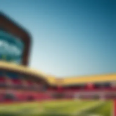 Modern sports complex equipped with state-of-the-art amenities for various athletic pursuits