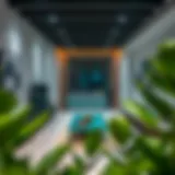 Stylish studio interior in Oud Metha