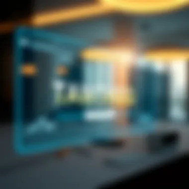 A digital interface representing the Tawtheeq registration system.