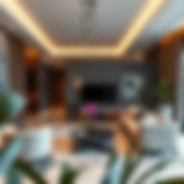 Sophisticated Interior Design at The Atria Modern living space within The Atria Residences