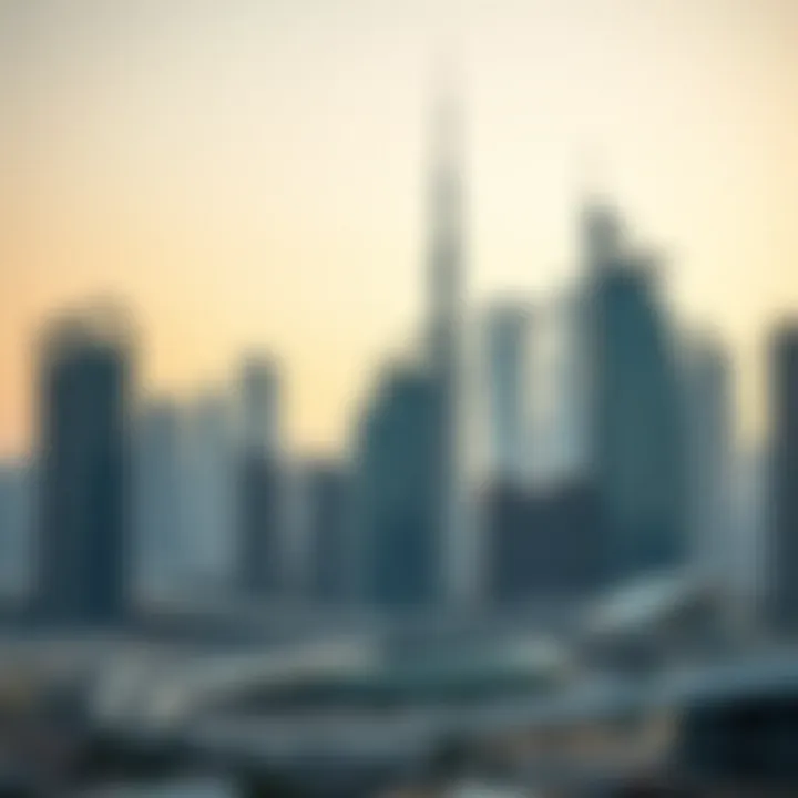 Dubai Skyline: A Testament to Modern Architecture Stunning skyline of Dubai showcasing iconic skyscrapers and modern architecture