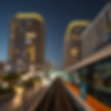 Real estate development influenced by Dubai Metro proximity