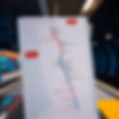 Map detailing Dubai Metro route and stops