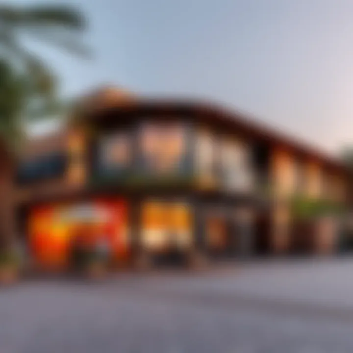 Cultural Hub of Dubai Vibrant cultural hub showcasing local art and music