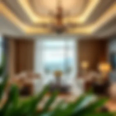 Exquisite Interiors of The Ritz Carlton Residences Luxurious interior of a living space at The Ritz Carlton Residences with elegant furnishings