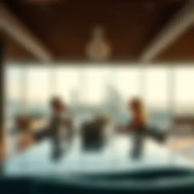 Global professionals enjoying UAE lifestyle