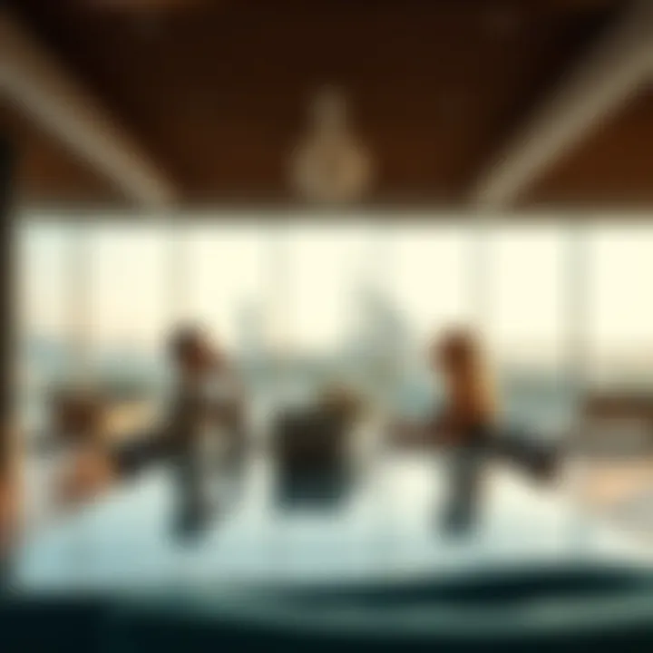 Global professionals enjoying UAE lifestyle