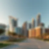 UAE skyline showcasing modern architecture