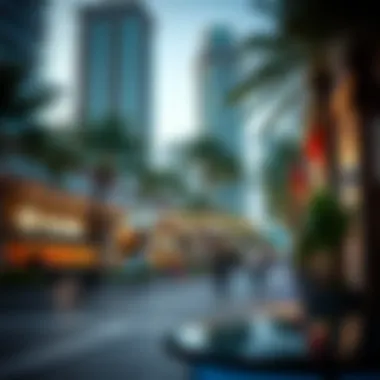 Vibrant lifestyle scenes in Jumeirah Lake Towers