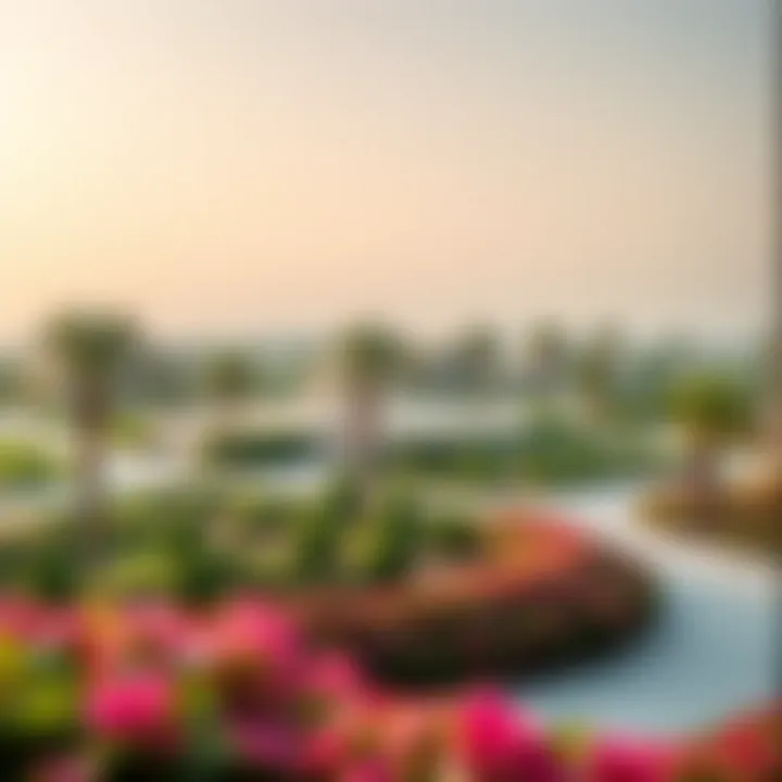 Expansive Green Spaces Expansive green spaces and parks in Al Zorah