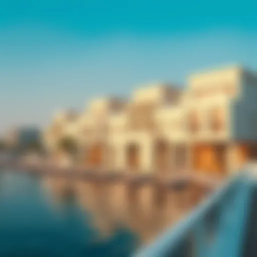 Stunning view of Al Zorah waterfront properties