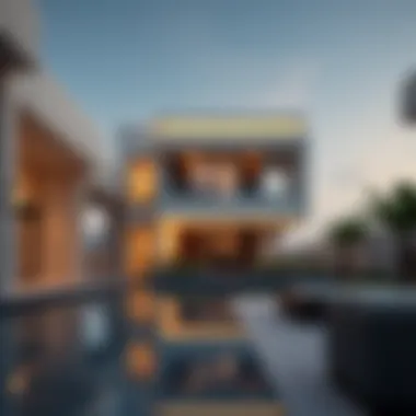 Luxurious residential property in the UAE featuring contemporary design