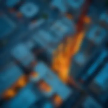 Aerial view of a Dubai real estate project under construction