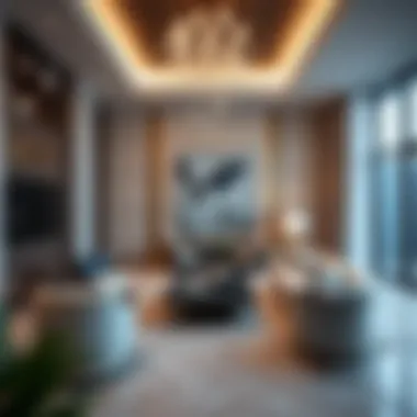 Interior of a luxury property in Dubai