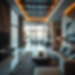 Luxurious Dubai apartment showcasing modern design