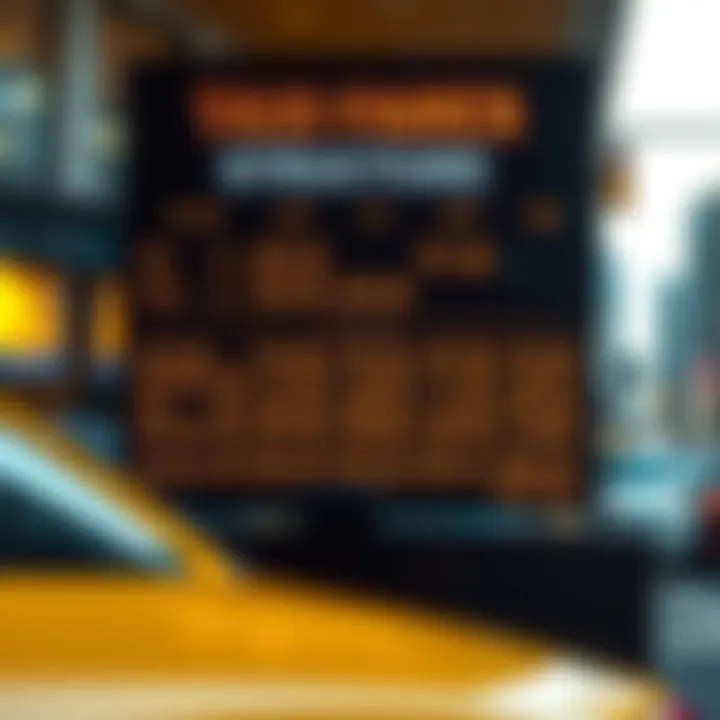 Fare structure displayed