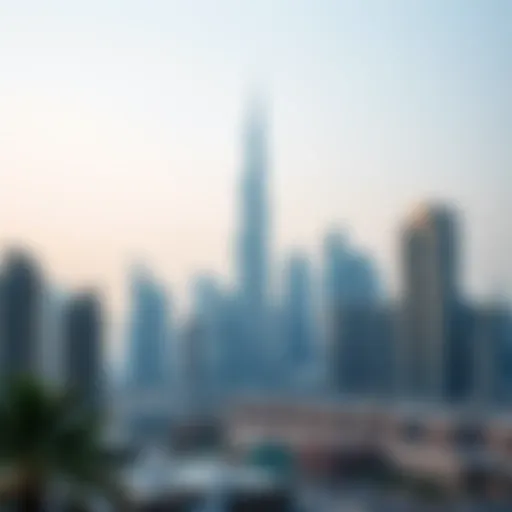 Dubai Skyline: A Symbol of Luxury Living Stunning skyline of Dubai highlighting luxurious living