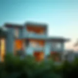 Contemporary Villa Design in Dubai A luxurious villa showcasing contemporary architectural design in Dubai