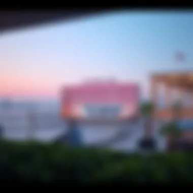 Overview of the fee structure displayed at Yas Bay.