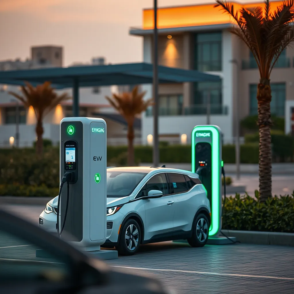 Electric Vehicle Charging Stations in the UAE: Trends and Future